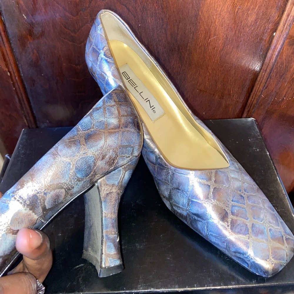 Ombré Purple/Blue Heels